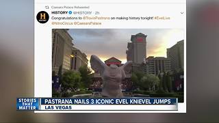 Travis Pastrana lands infamous Caesars Palace motorcycle jump