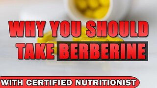 Why You Should Take Berberine!? - With Certified Nutritionist