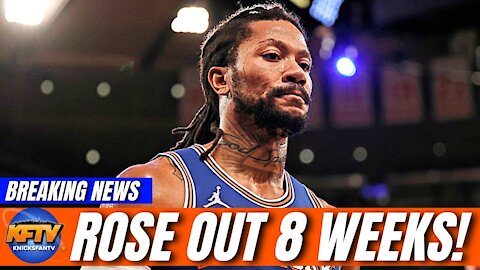 Breaking Knicks News: Derrick Rose Out 8 Weeks! | CP The Fanchise Reaction