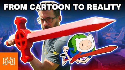 Make a Prop Sword From Cheap Foam Panels | Adventure Time Sword