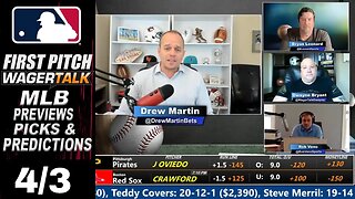 MLB Predictions, Picks and Odds Today | MLB Betting Advice and Tips | First Pitch | April 3