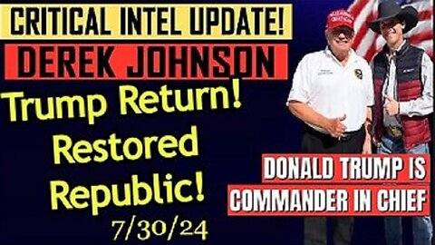 Derek Johnson: The Assassination Attempt Was Just the Beginning! US Military Making Moves Now!