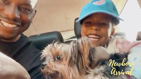 He Wants To Go Home" Tyrese Daughter Sorayah Shows Daddy How To Calm Their Puppy Down! 🐶