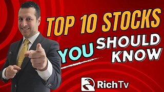 Top 10 Stocks for August 2023 | RICH TV LIVE PODCAST