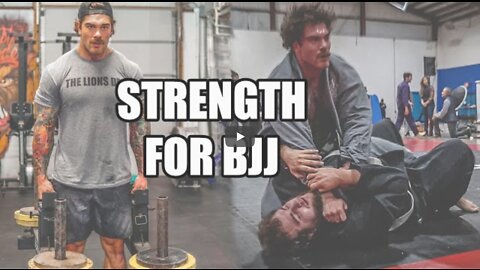 How I train STRENGTH for BJJ (Top exercises to build strength for Brazilian Jiujitsu)