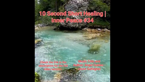 10 Second Short Healing Inner Peace | Meditation Music | Angel Guides | #34 #Meditation #shorts