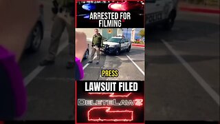 Arrested; Lawsuit Filed