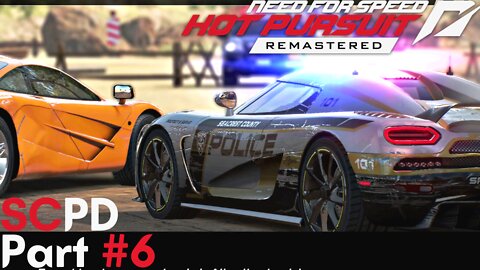 Need for Speed Hot Pursuit Remastered Gameplay,Police Career SCPD,PC [4K60FPS] Video Part #6(A)