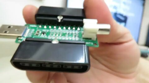 Adaptador SNAC de PlayStation para MiSTer FPGA com Cabo USB e Entrada para 2 Controles