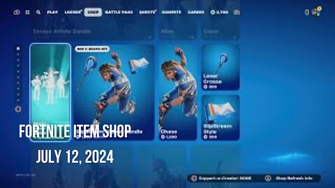 Fortnite Item Shop|July 12, 2024