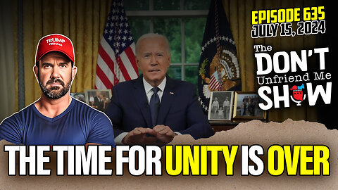 Joe Biden's Hypocrisy: The Call for Unity is a Farce