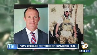 Navy upholds sentence of SEAL