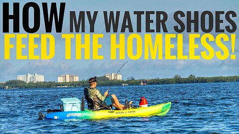 Kayak Fishing Florida Gulf & Trying New Water Shoes