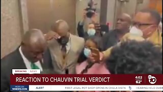Reaction to Chauvin trial verdict