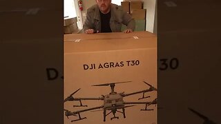 Unboxing the DJI Agras T30 #shorts