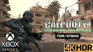Call of Duty 4 Modern Warfare Multiplayer Gameplay | TDM on Strike | July 2023 (No Commentary)