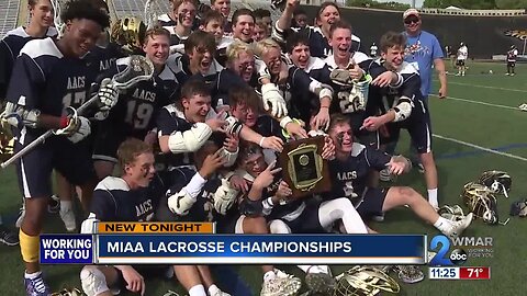 Calvert Hall, Curley, Annapolis Area Christian win MIAA titles