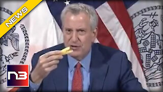 NYC Mayor de Blasio is Trying to Persuade People to Get the Jab with WEIRD Food Video