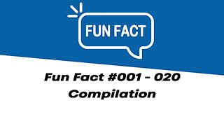 Fun Fact #001 - 020 - Compilation