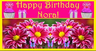 Happy Birthday 3D - Happy Birthday Nora - Happy Birthday To You - Happy Birthday Song
