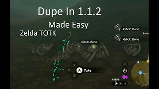 Item Dupe In 1.1.2 Zelda TOTK