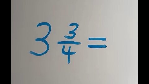 Converting Mixed Numbers to Improper Fractions