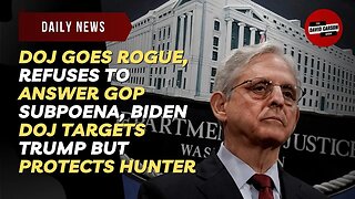 DOJ Goes Rogue, Refuses To Answer GOP Subpoena, Biden DOJ Targets Trump But Protects Hunter