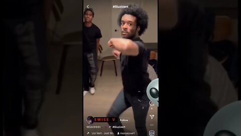 @LILUZIVERT And his bizarre friend exclusive dance 🕺 #shorts must watch 👀