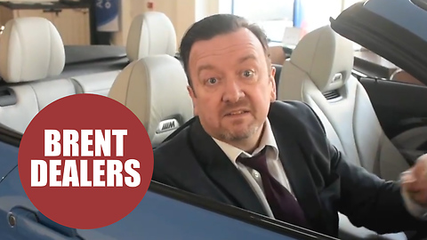 Used car dealership hire professional Ricky Gervais impersonator to play David Brent