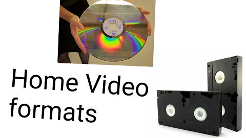 Home Video Formats - VHS, Laserdisc, etc.