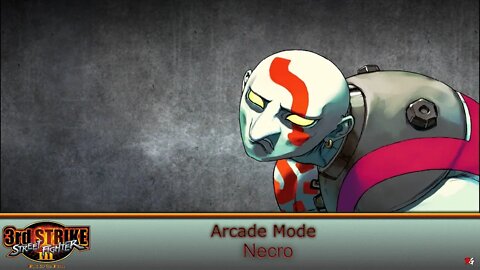 Street Fighter III: 3rd Strike: Arcade Mode - Necro