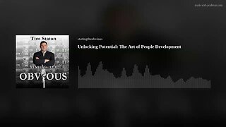 Unlocking Potential: The Art of People Development