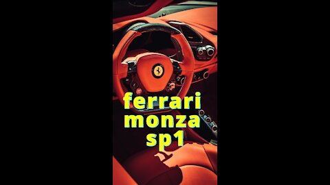 FERRARI MONZA SP 1-2 Sub-Like-Share 👑 #BILLIONARIE BRAND 👑 #SHORTS 97 Wealth Manifestation