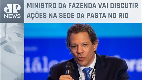 Haddad participa de reunião para mercado de capitais no Rio de Janeiro