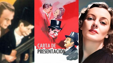 CARTA DE PRESENTACIÓN (1938) Adolphe Menjou y George Murphy | Comedia, Drama | blanco y negro1