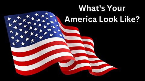 What's Your America Look Like? Show announcement.