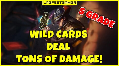 Wild Cards Deal Tons of Damage! - S Grade - Twisted Fate League of Legends ARAM Gameplay