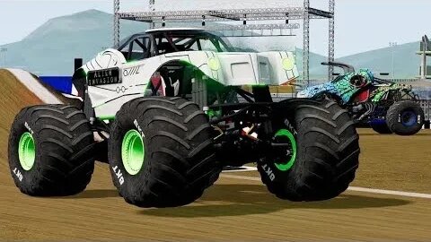 20 Truck Atlanta World Finals Racing BeamNG Drive Monster Jam