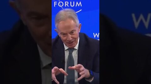 Former UK PM Tony Blair Advocates for Digitized Vaccine Database System at World Economic Forum