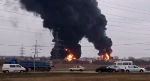 Airstrike on Belgorod Oil Depot, Russia