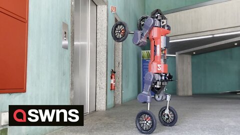 Meet your new delivery driver - a robot that can stand on two legs and call a lift