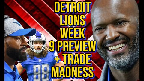 Detroit Lions Week 9: Preview #detroitlions #greenbaypackers #nfl
