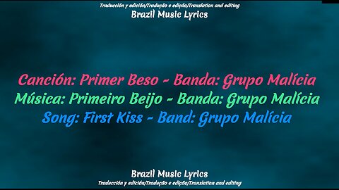 Brazilian Music: First Kiss - Band: Grupo Malícia