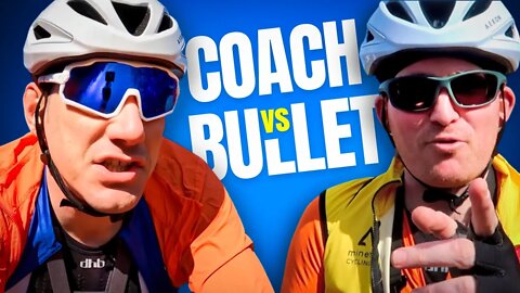 PORLOCK HILL CLIMB 2022 - Coach vs Bullet in Cycling Hill Climb Race!