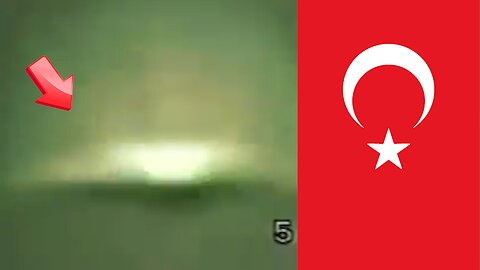 A UFO was sighted over Turkey around 6:00 a.m. on May 12, 2010.
