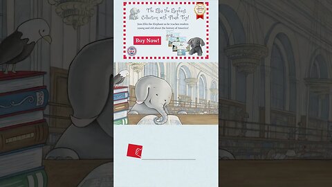 Meet Ellis the Elephant Sweet Land of Liberty #shorts #storytime