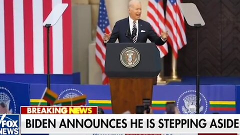 biden drops out - breaking news