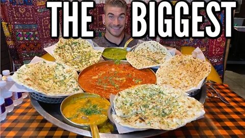 UNDEFEATED INDIAN FOOD CHALLENGE | AMERICA'S BIGGEST INDIAN FOOD CHALLENGE | HOUSTON MAN VS FOOD