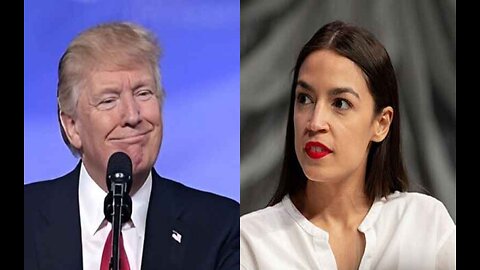 Trump Says AOC Has A Good Sparkin Rare Compliment During