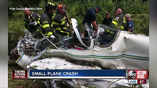 Small plane crashes in Mulberry